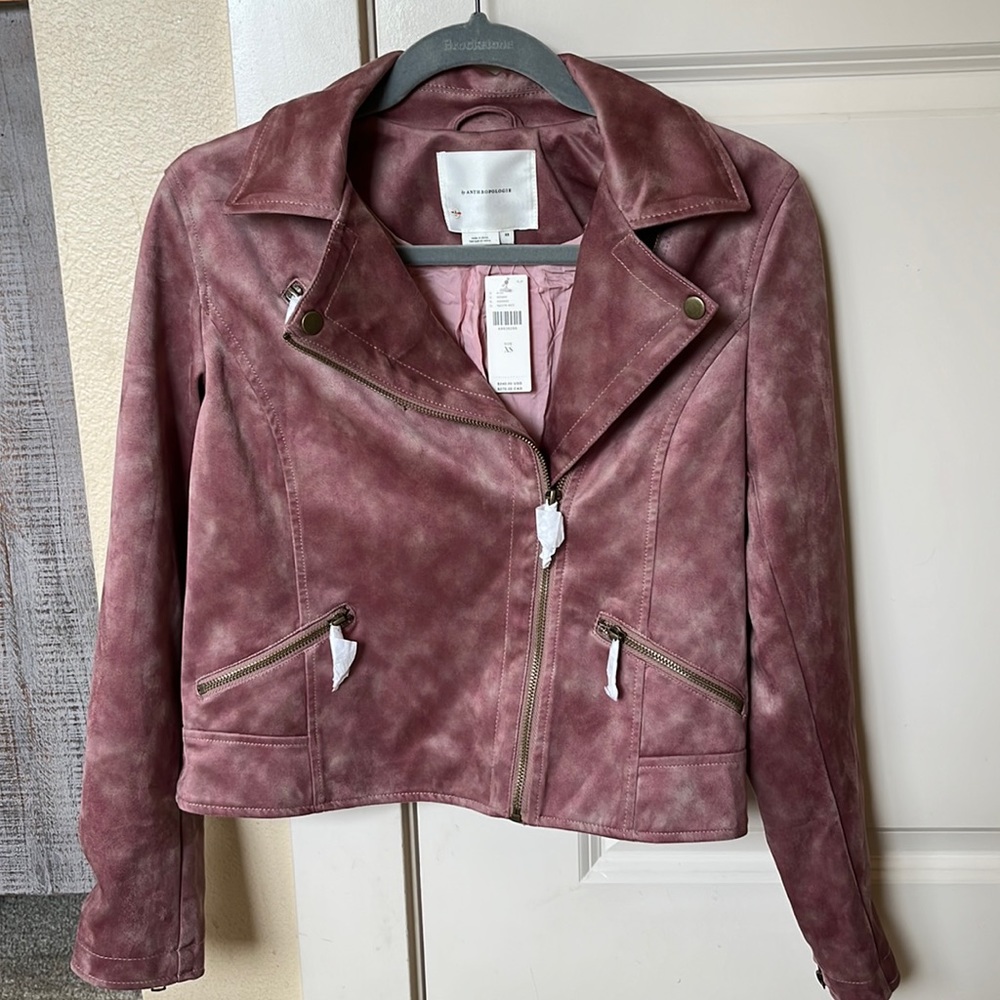 Anthropologie moto jacket
